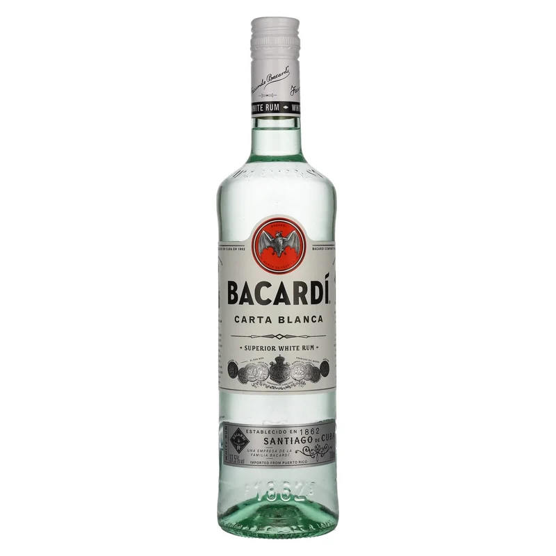 Bacardi Ron Carta Blanca Superior 37,5% Vol. 0,7l