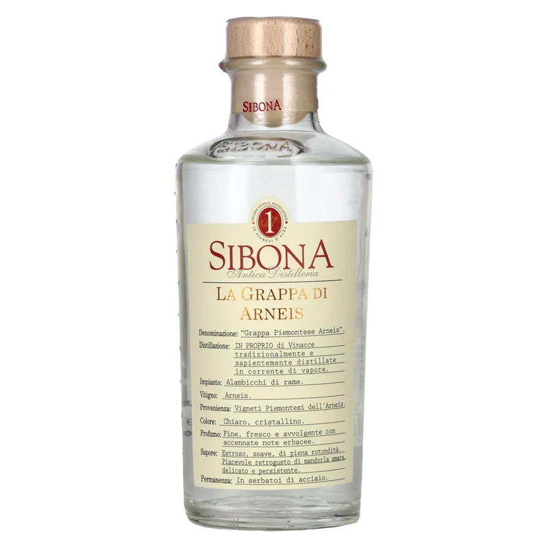 Sibona La Grappa di ARNEIS 40% Vol. 0,5l