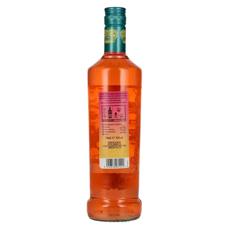 Smirnoff Vodka MIAMI PEACH Spirit Drink 35% Vol. 0,7l