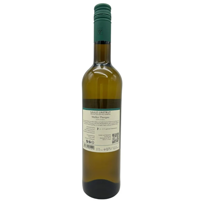 Müller-Thurgau 2024 Höhnstedter Kelterberg | trocken | Winzervereinigung Freyburg-Unstrut eG | 12% Vol. | 0,75l