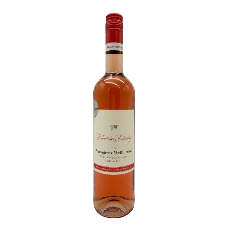 Portugieser Weißherbst 2024 Höhnstedter Kelterberg | halbtrocken | Winzervereinigung Freyburg-Unstrut eG | 12% Vol. | 0,75l