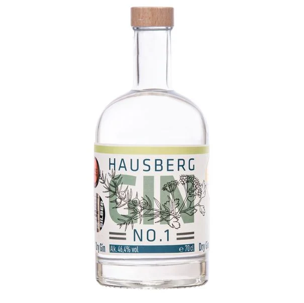 Hausberg Gin No.1 | Dry Gin | 46,4% Vol. | 0,7 l