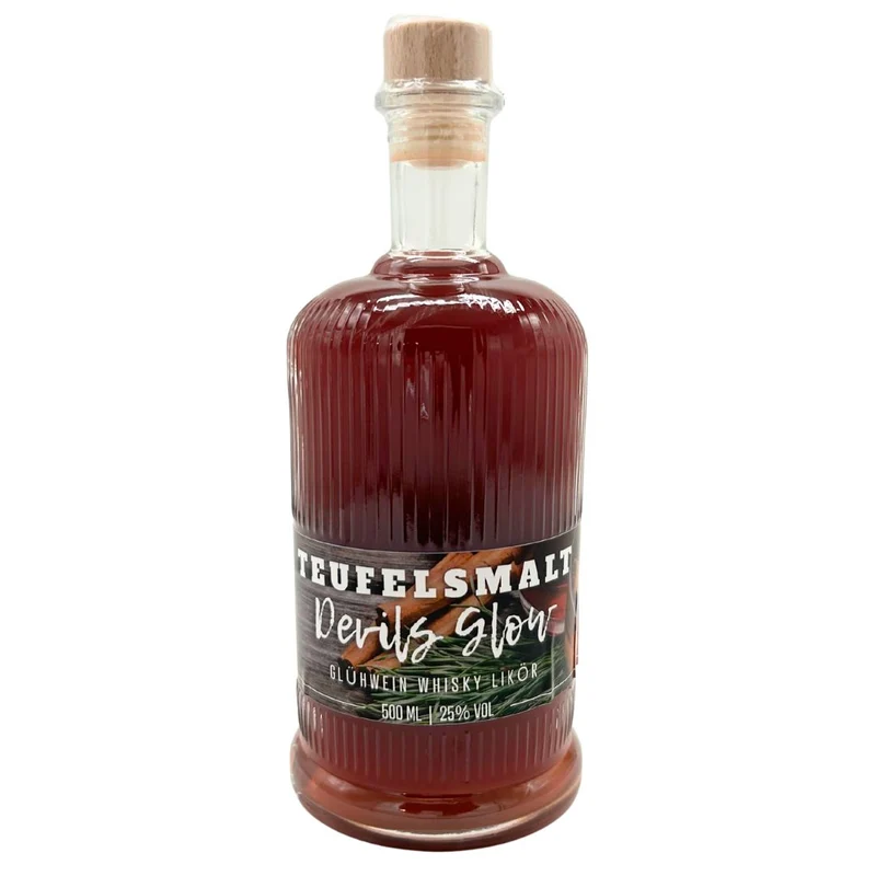 Devils Glow - Glühwein Whisky Likör | 25% Vol. | 0,5l