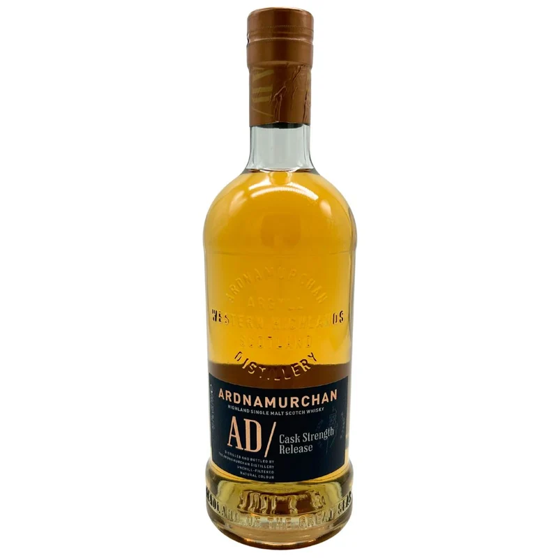 Ardnamurchan AD/ Peated Cask Strength Release 2025 | Highland Single Malt Whisky | Ex-Bourbon & Ex-Sherry Casks | ca. 8 Jahre | 57,7% Vol. | 0,7l