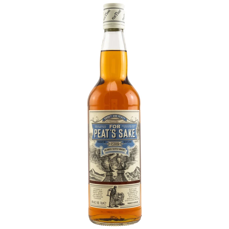 For Peat´s Sake - Peated Blended Scotch Whisky | 40% Vol. | 0,7l