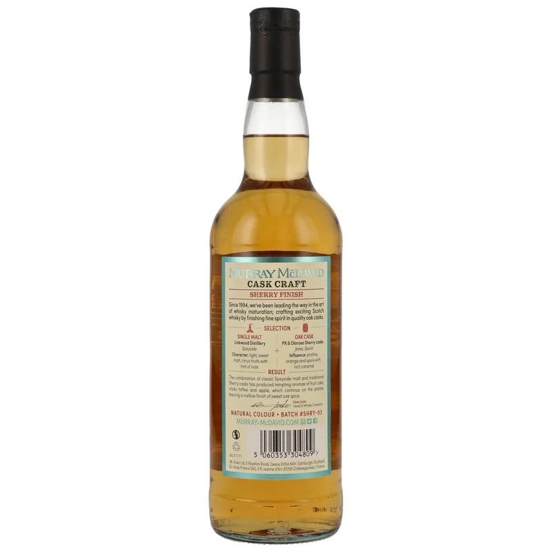Linkwood | Murray McDavid | Sherry Finish | 44,5%
