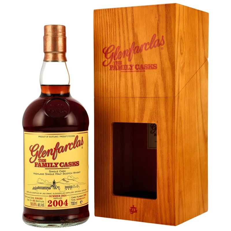 Glenfarclas 2004/2024 The Family Casks #2385 58,8% 0,7l