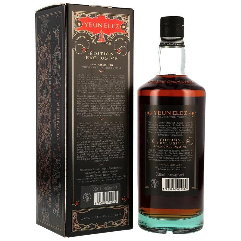 Armorik 5 Jahre 2018/2024 Yeun Elez Single Cask Sherry Hogshead #8367 50% 0,7l