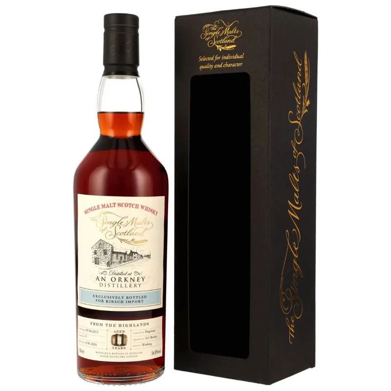 An Orkney 11 Jahre Single Malts of Scotland Cask #6 56,8% 0,7l