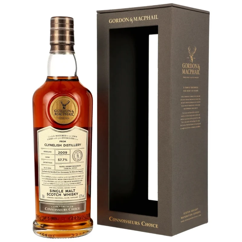Clynelish 15 Jahre 2009/2024 Gordon & MacPhail Cask #307223 57,7% 0,7l