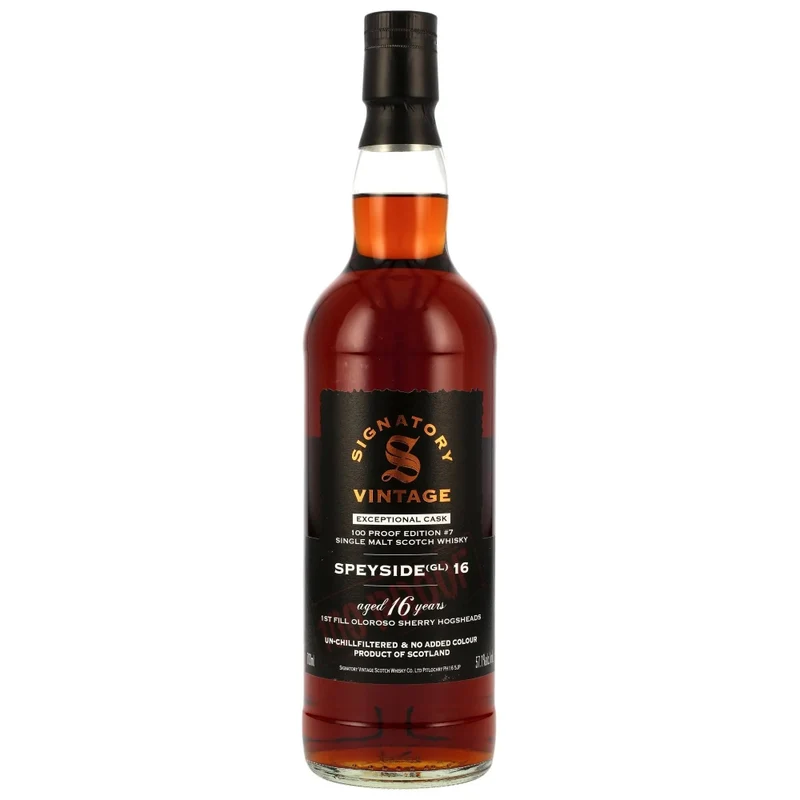 Speyside (GL) 16 Jahre SV 100 Proof Exceptional Cask Edition #7 57,1% 0,7l