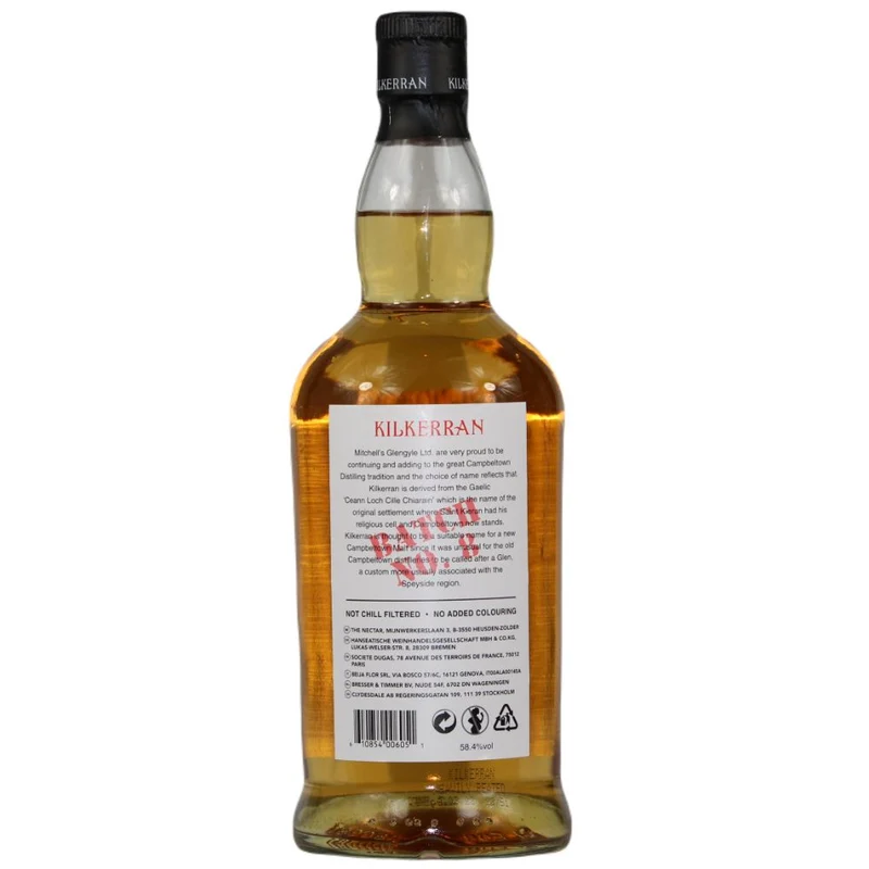 Kilkerran Heavily Peated Batch 8 58,4% 0,7l