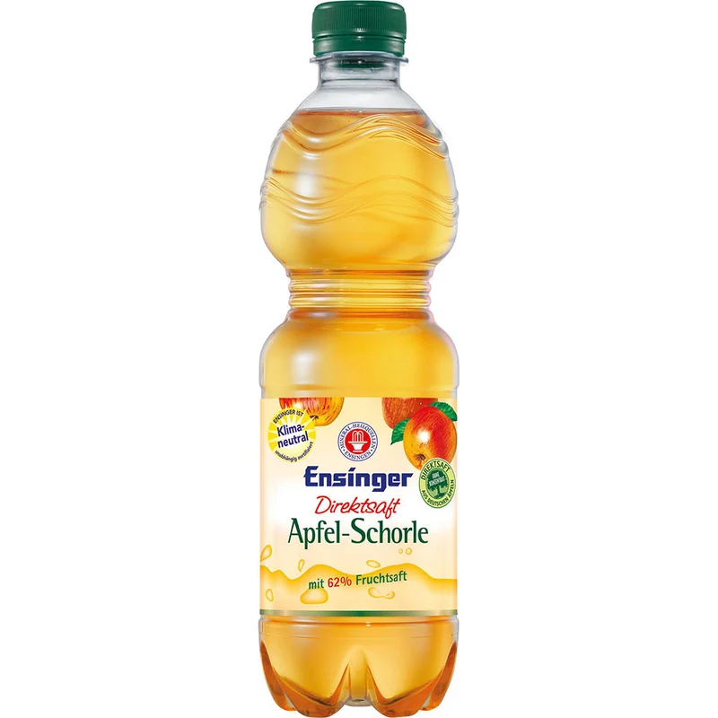 Ensinger Direkt Apfelschorle PET 11x 0,5 Liter (EINWEG)
