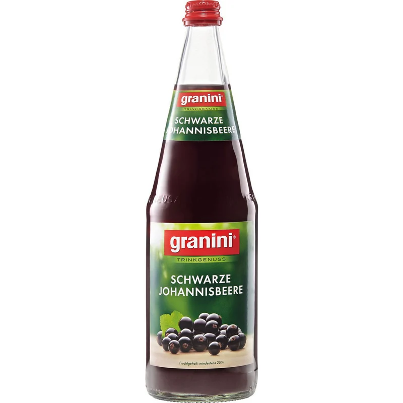 Granini Johannisbeer Nektar 6x 1 Liter (MEHRWEG)