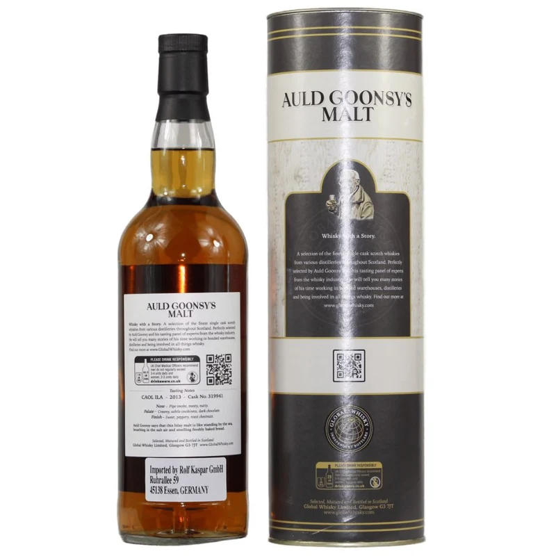 Caol Ila 9 Jahre Auld Goonsy's Malt Cask #319941 58,4% 0,7l