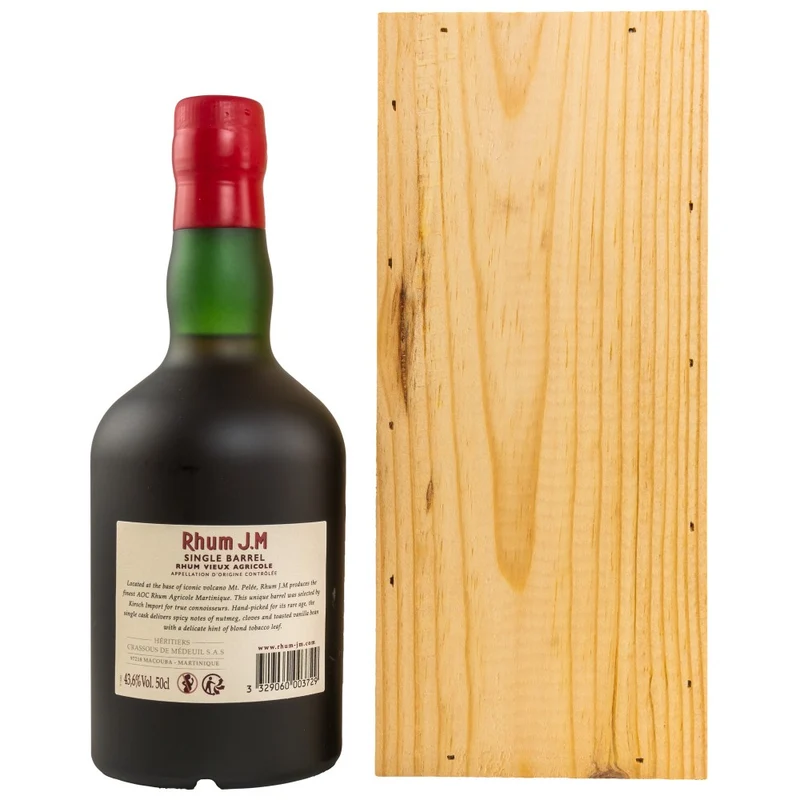 Rhum J.M 1999/2021 Single Barrel #180007 43,6% 0,5l