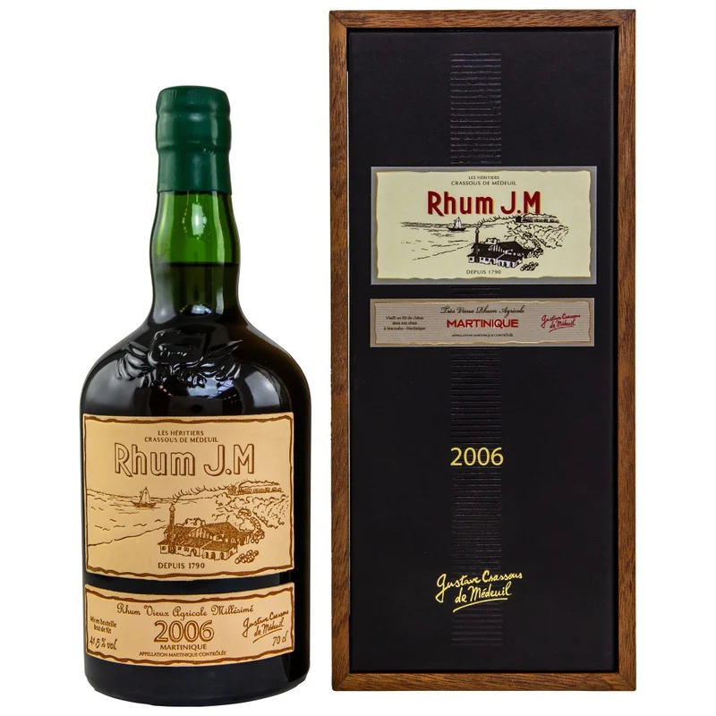 Rhum J.M 2006/2023 15 Jahre Cask Strength 41,5% 0,7l
