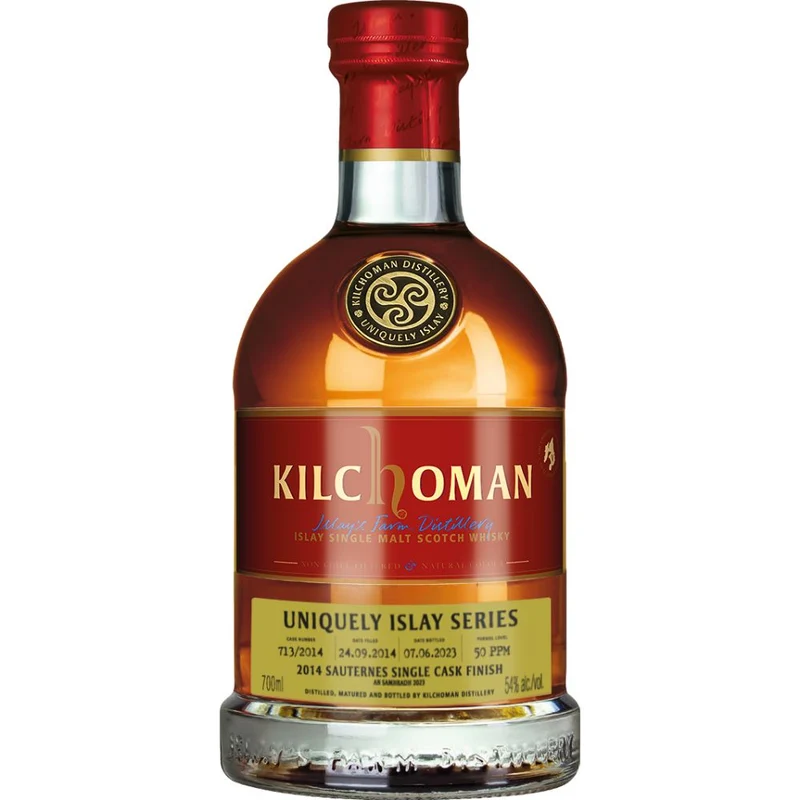 Kilchoman Uniquely Islay Series 2014/2023 Sauternes Single Cask Finish 54% 0,7l