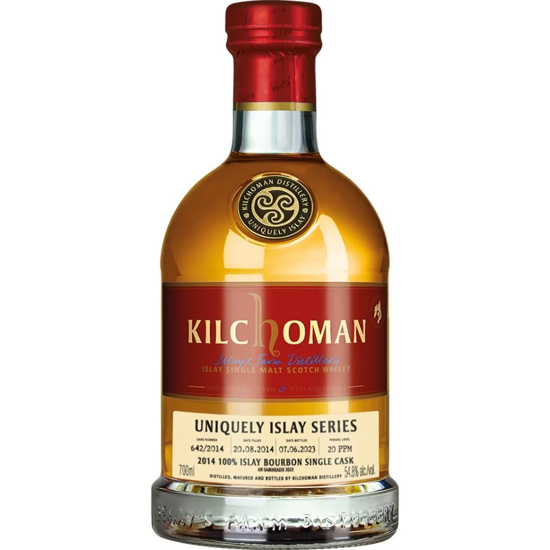 Kilchoman Uniquely Islay Series 2014/2023 Bourbon Single Cask 54,8% 0,7l