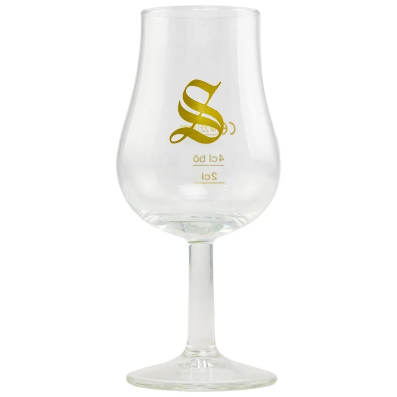 Tasting Glas Signatory Vintage Form Tulpe mit 2/4cl Eichstrich mit Aufdruck ohne Deckel