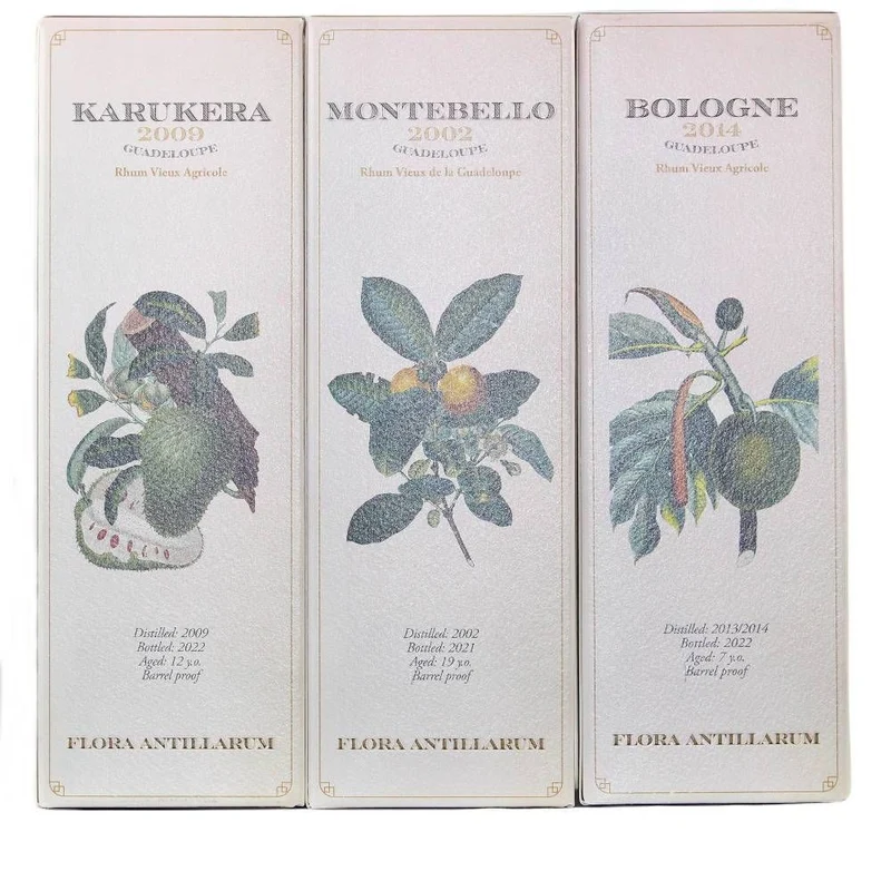 Flora Antillarum Rum Set 3x0,7l ~52,2%