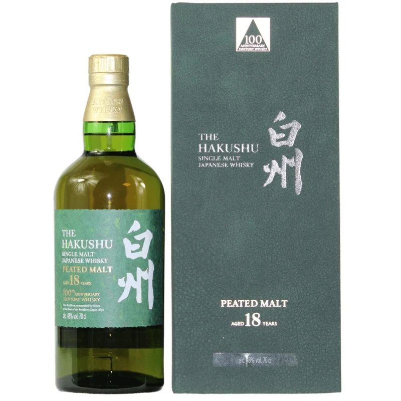 Hakushu 18 Jahre Peated 100th Anniversary 48% 0,7l