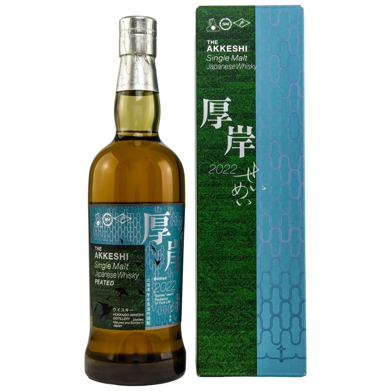Akkeshi Seimei Peated 2022 55% 0,7l