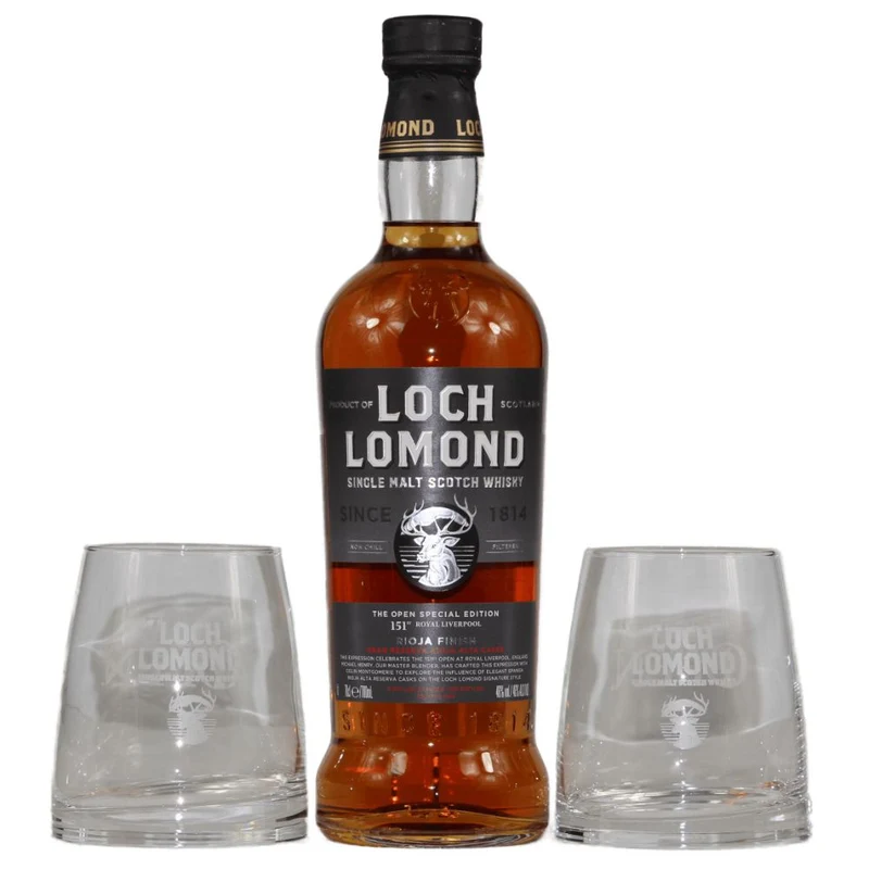 Loch Lomond Rioja Finish Special Edition 2023 46% 0,7l + 2 Gläser