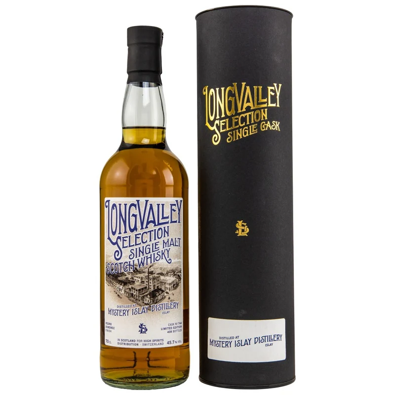 Mystery Islay Longvalley Selection Single Cask #744 45,7% 0,7l