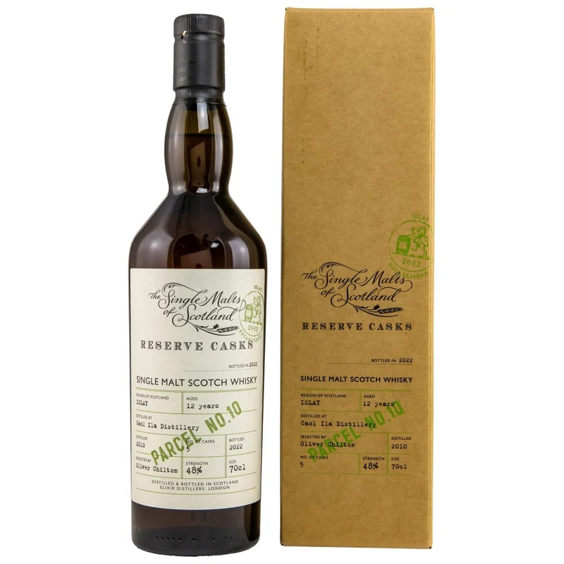 Caol Ila 12 Jahre 2010/2022 Parcel No.10 Single Malts of Scotland 48% 0,7l