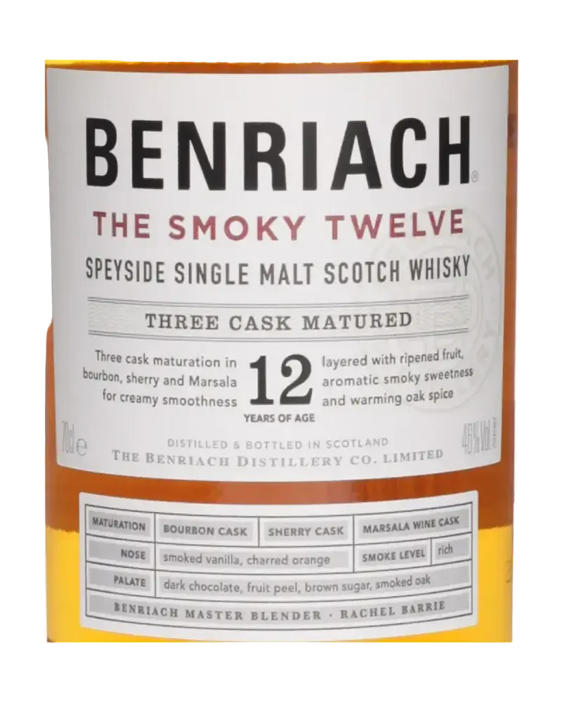 Benriach The Smoky Twelve 12 Jahre (Tube)