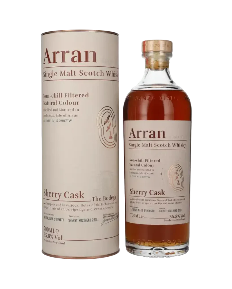 Arran Sherry Cask - the Bodega (Tube)