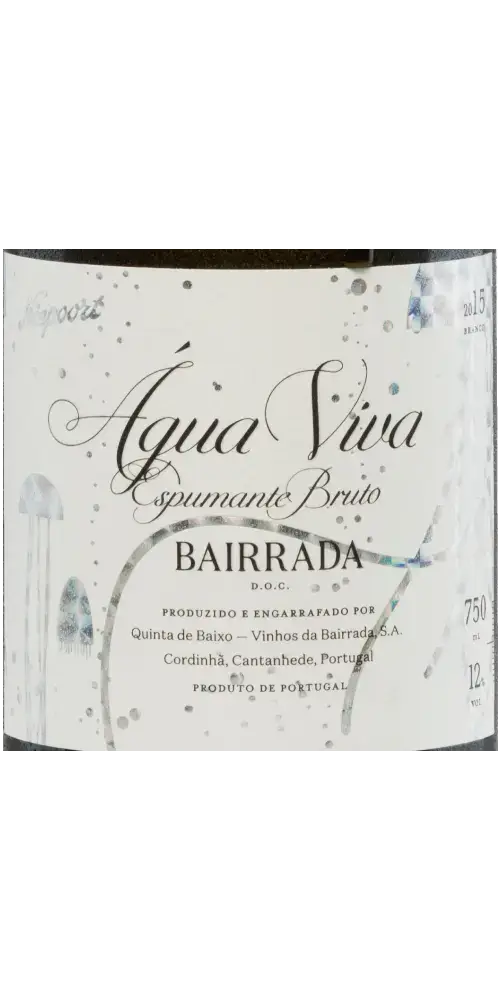 Água Viva Espumante Bruto - Quinta de Baixo