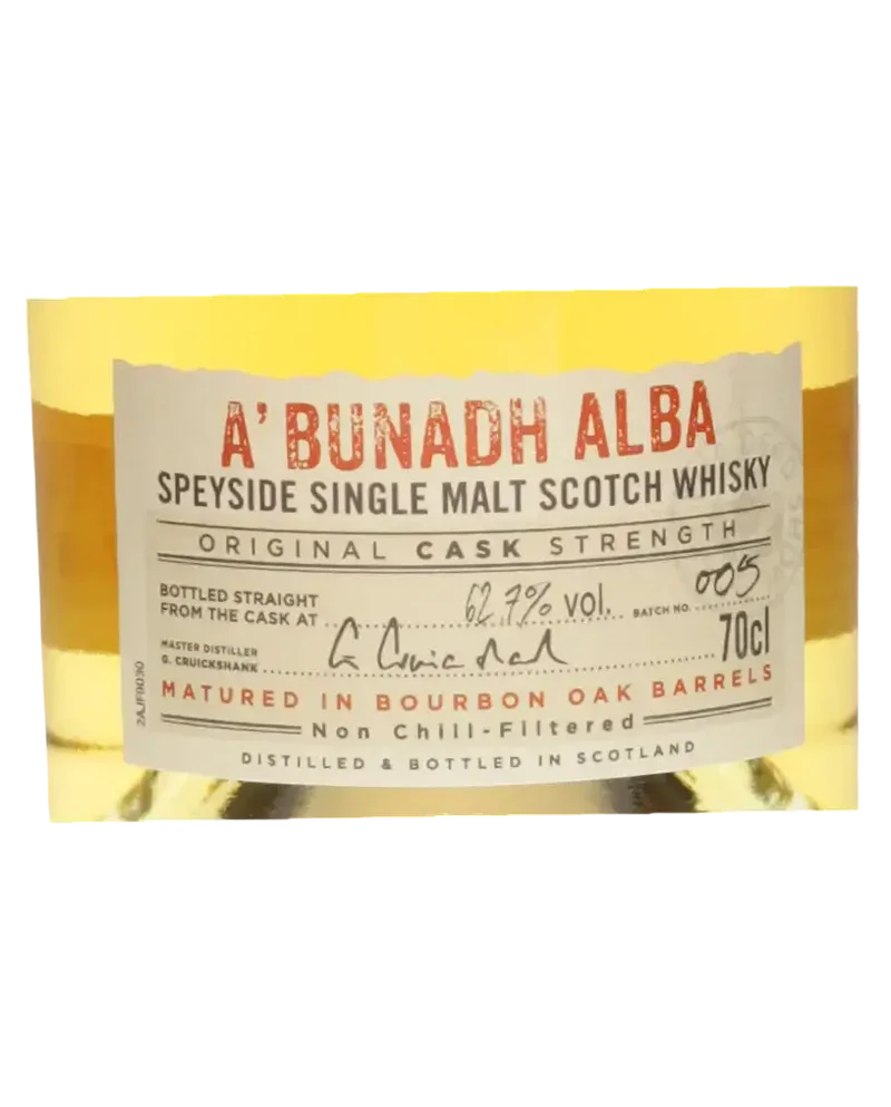 Aberlour a´ bunadh Alba