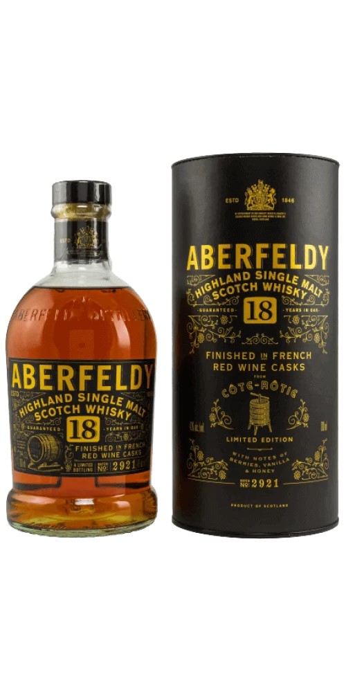 Aberfeldy 18 Jahre Bolgheri (Tube)