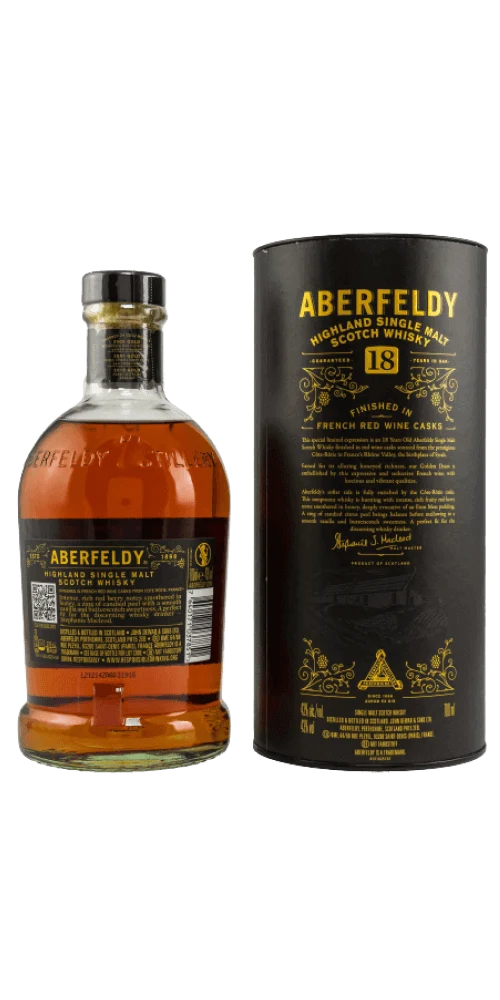 Aberfeldy 18 Jahre Bolgheri (Tube)