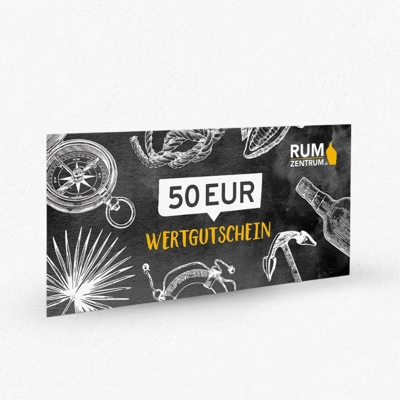 50 Euro Wertgutschein mit Geschenkhülle per Post