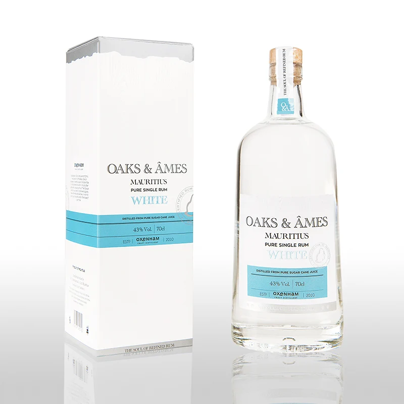Oaks & Âmes Mauritius White Rum 43% 0,7L