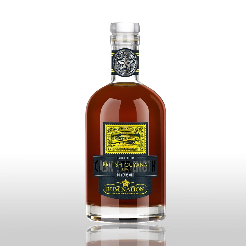 Rum Nation British Guyana 10 Jahre Cask Strength 56,4% 0,7L