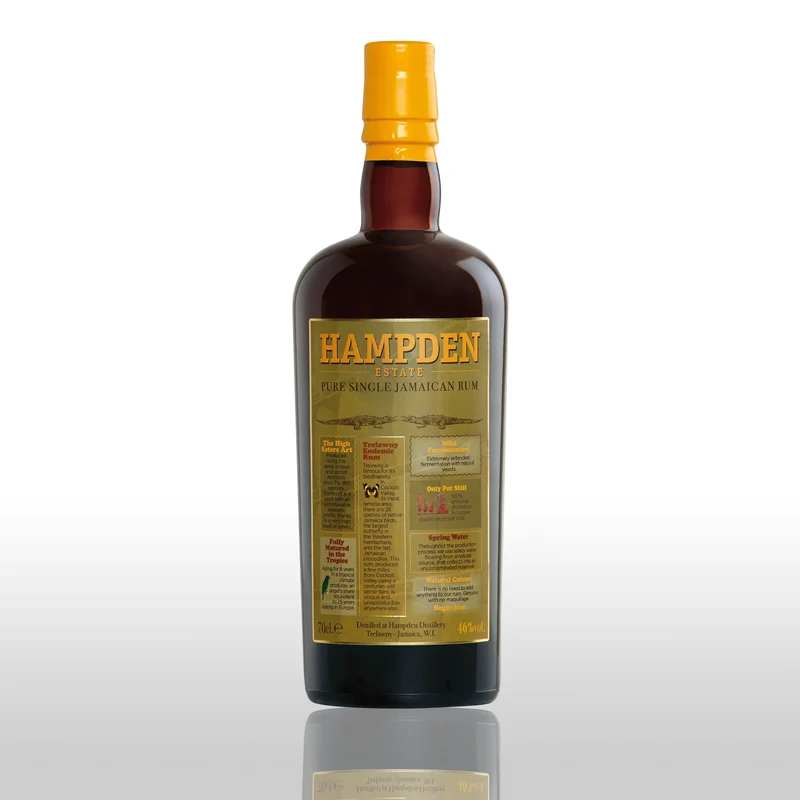 Hampden Estate 8YO Pure Single Jamaican Rum 46% 0,7L