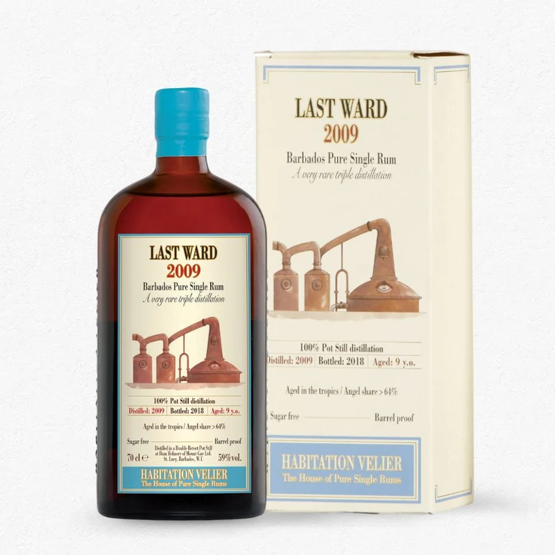 Habitation Velier Last Ward 9YO Mount Gay Barbados 2009/2018 59% 0,7L
