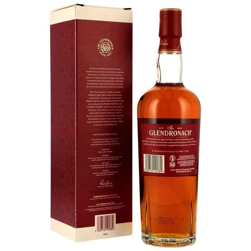 GlenDronach 12 Jahre | PX & Oloroso Sherry Casks | Highland Single Malt