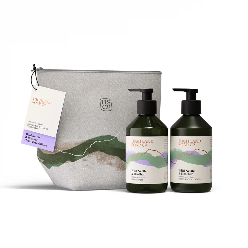 The Highland Soap Company Handpflege-Geschenkset Wild Nettle & Heather