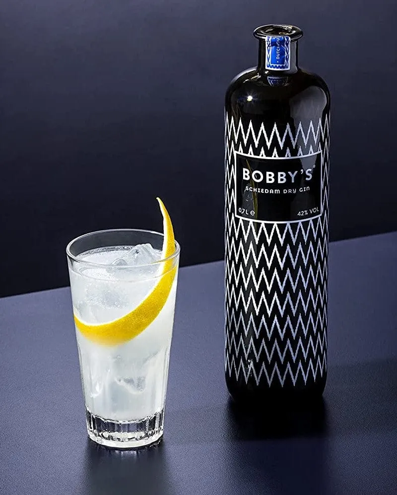 Bobby's Gin inkl. Glas in Geschenkverpackung