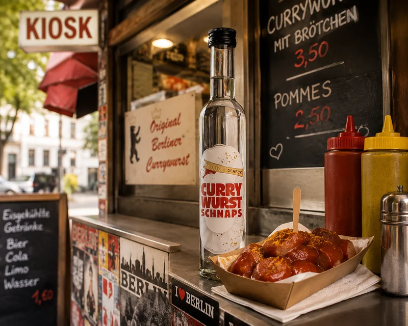 Currywurst Schnaps | nach Rezept von original Berliner Currywurst-Sauce Schnapsidee | 35%
