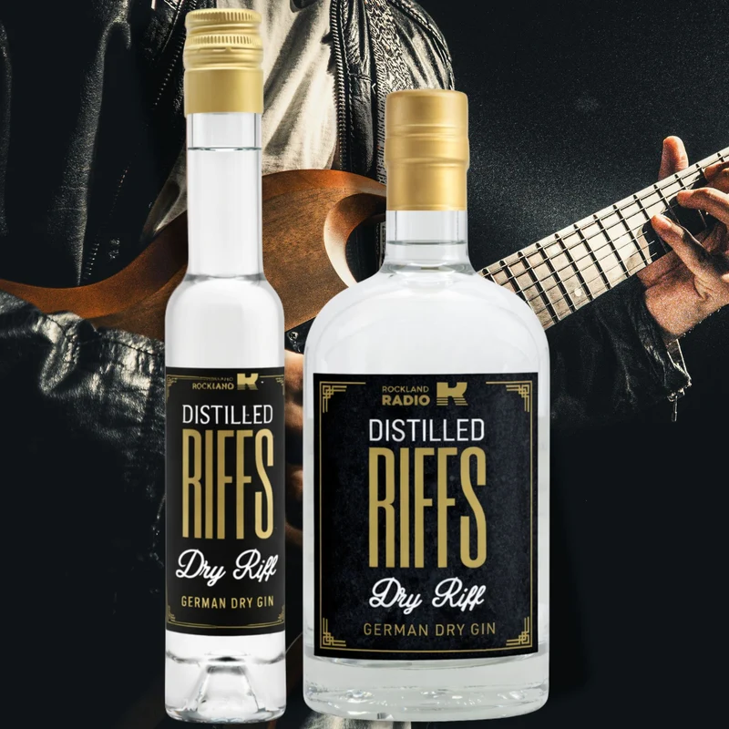 Rockland Radio Gin | deutscher Dry Gin mit 11 Botanicals | 42% | Distilled Riffs