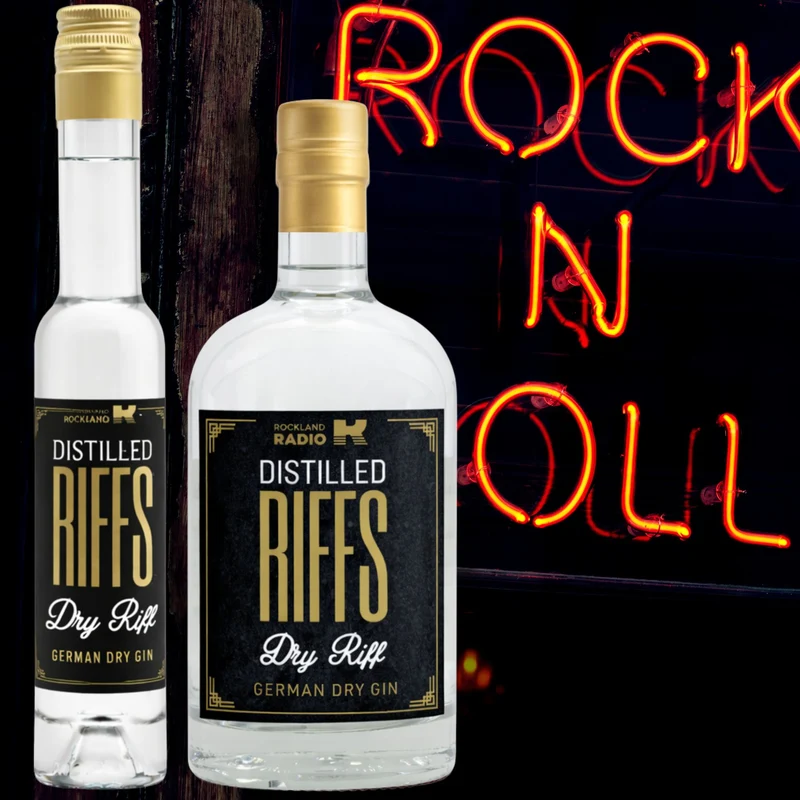 Rockland Radio Gin | deutscher Dry Gin mit 11 Botanicals | 42% | Distilled Riffs