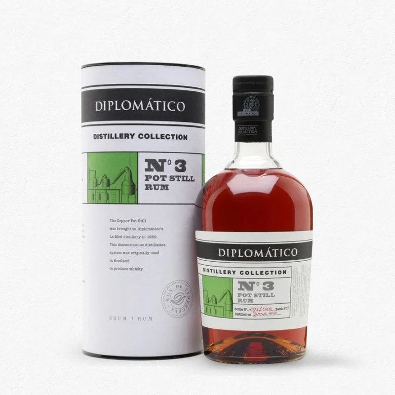 Diplomático Distillery Collection No. 3 Pot Still 47% 0,7L