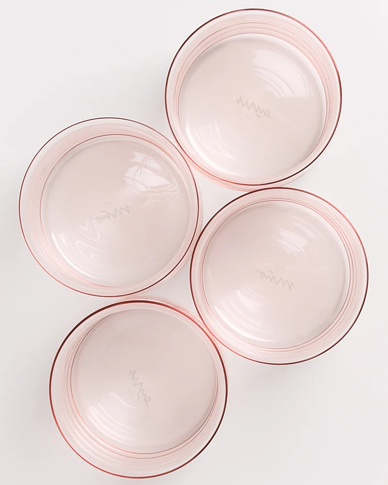 Joia Glas groß bubble rosé 4er-Set
