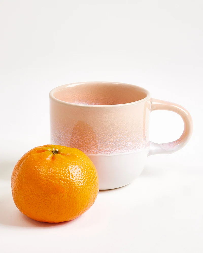 Coimbra Tasse groß apricot 4er-Set